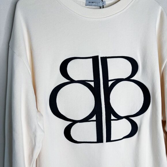 Bumpsuit The Terry Crewneck Logo Sweatshirt - Picture 4 of 5